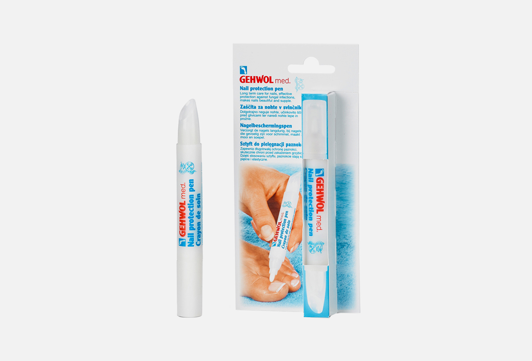 

Карандаш защитный для ногтей и кожи GEHWOL, Прозрачный, Nail protection pen 1 шт