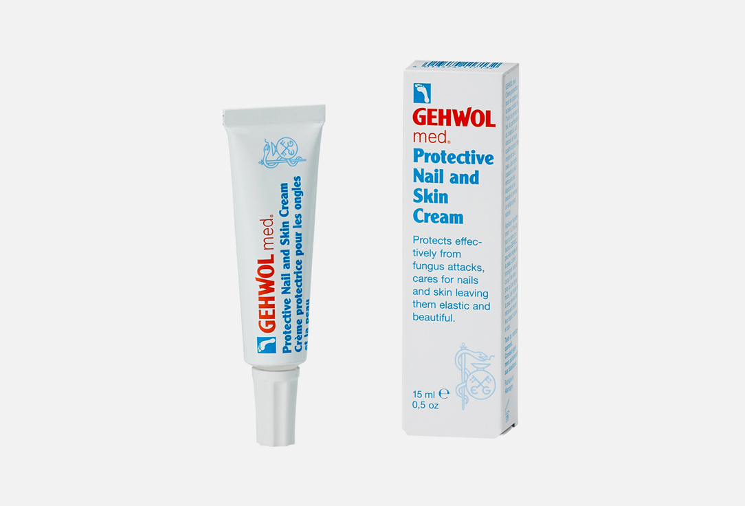 

ЗАЩИТНЫЙ КРЕМ ДЛЯ НОГТЕЙ И КОЖИ GEHWOL, Прозрачный, Med 1 шт
