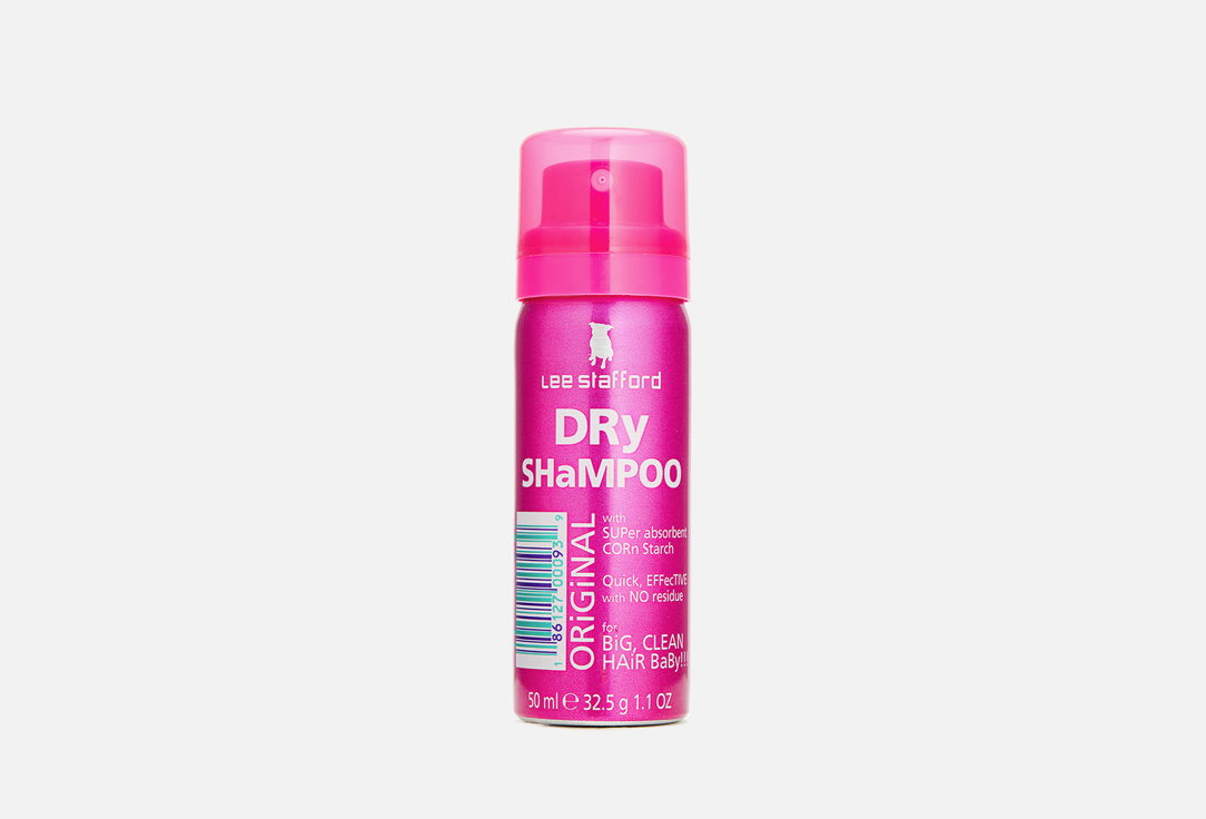 Сухой шампунь для волос LEE STAFFORD Dry Shampoo 50 мл сухой шампунь igk сухой шампунь для волос с древесным углем first class charcoal detox dry shampoo