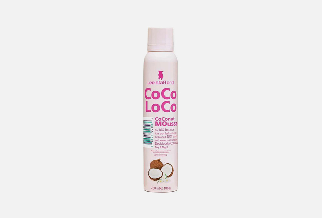 Мусс для волос Lee Stafford Coco Loco Coconut Mousse 