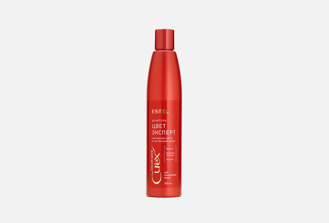 Шампунь Поддержание цвета для окрашенных волос ESTEL PROFESSIONAL CUREX COLOR SAVE 300 мл гарньер колор шайн краска д волос т 5 35 шоколад