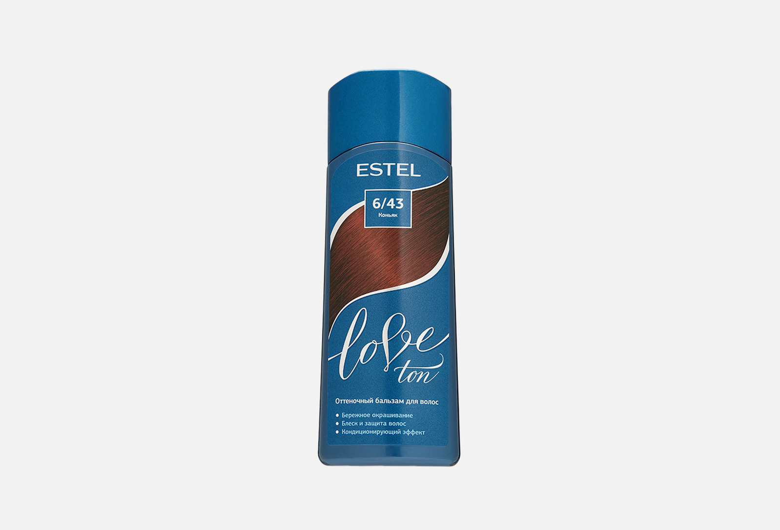 ESTEL Оттеночный бальзам для волос LOVE TON 6/43 Cognac 6/43, Cognac ...