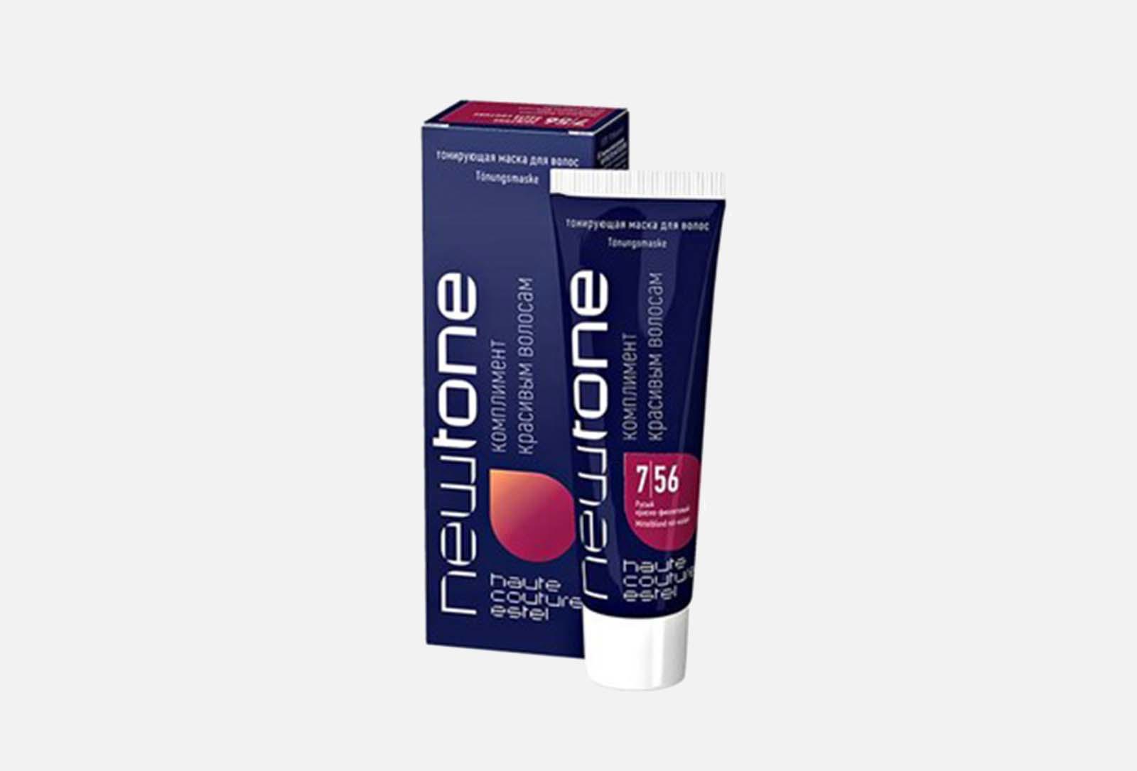 ESTEL Тонирующая маска для волос NEWTONE 7/56 Русый красно-фиолетовый ...