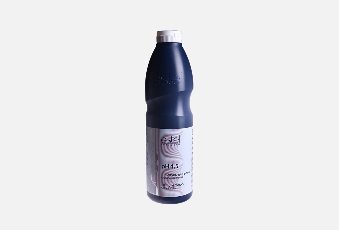 Шампунь для волос Стабилизатор цвета ESTEL PROFESSIONAL DeLuxe 1000 мл 4 1 восстанавливающий шампунь с кератином dsd de luxe 200мл dixidox de luxe keratin treatm