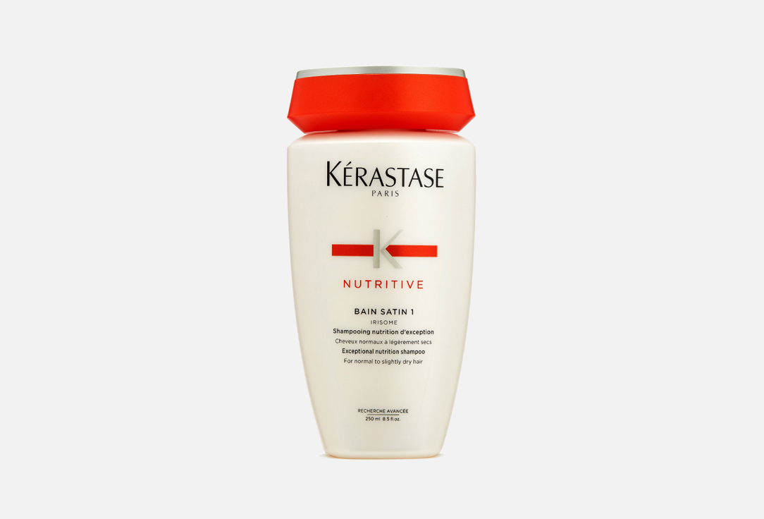 Шампунь для нормальных или слегка сухих волос KERASTASE Nutritive Satin 1 Bain 250 мл шампунь для волос librederm цинк 250мл 1 шт