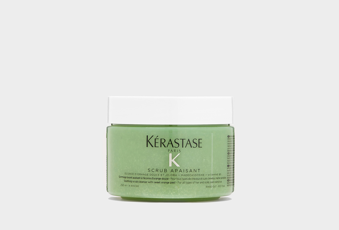 Скраб для чувствительной кожи головы KERASTASE Fusio-Scrub APAISANT 250 г цена и фото