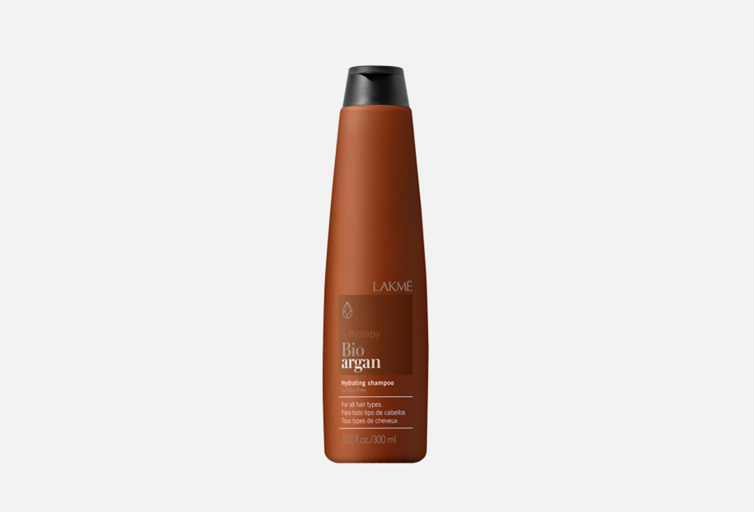 увлажняющий шампунь для волос LAKME Bio-argan Hydrating Shampoo Oil 300 мл аргановый увлажняющий шампунь 1000 мл