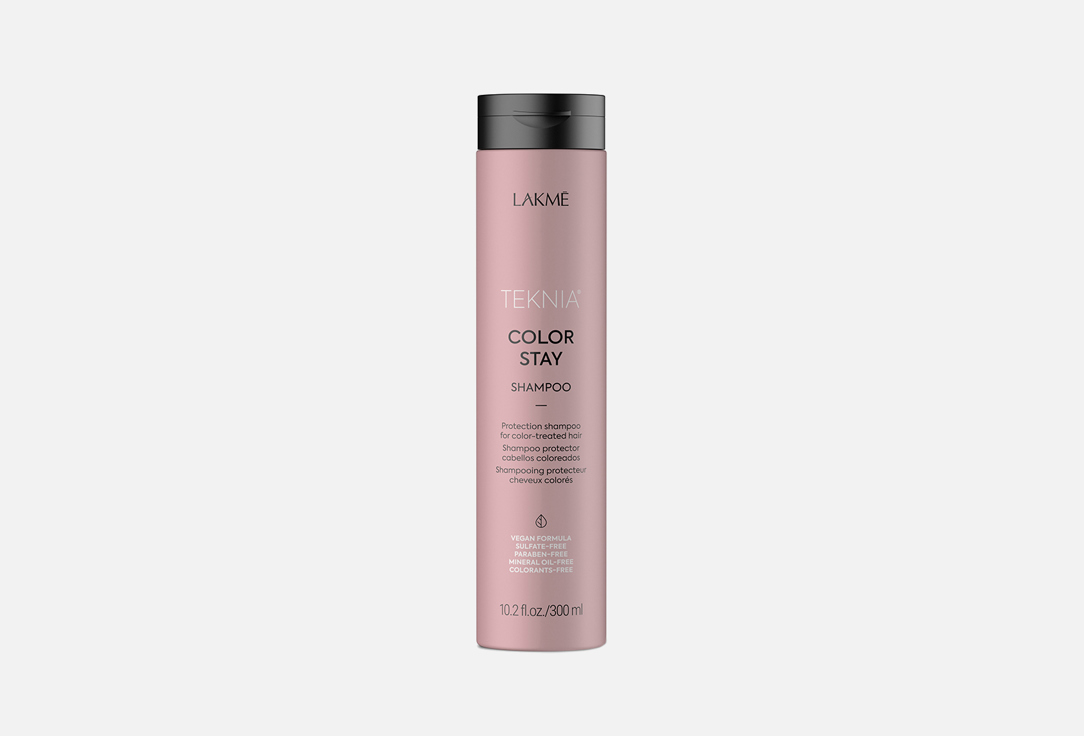 Бессульфатный шампунь для защиты цвета окрашенных волос LAKME Color stay shampoo 300 мл цена и фото