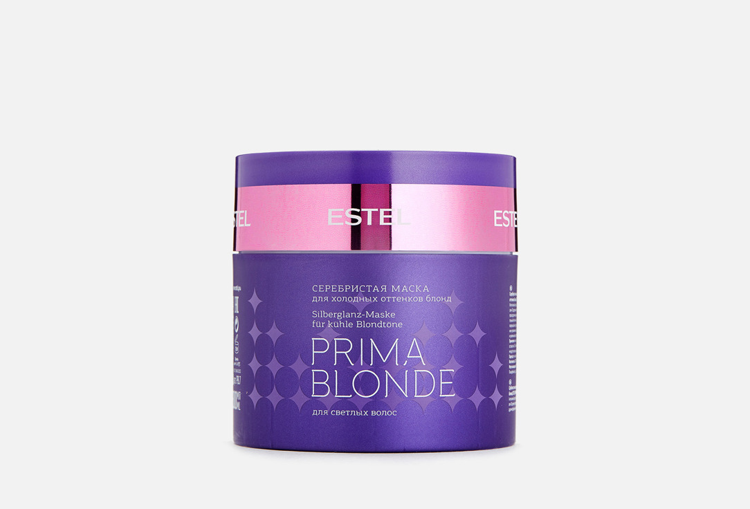 Изображение товара Серебристая маска для холодных оттенков блонд ESTEL PRIMA BLONDE