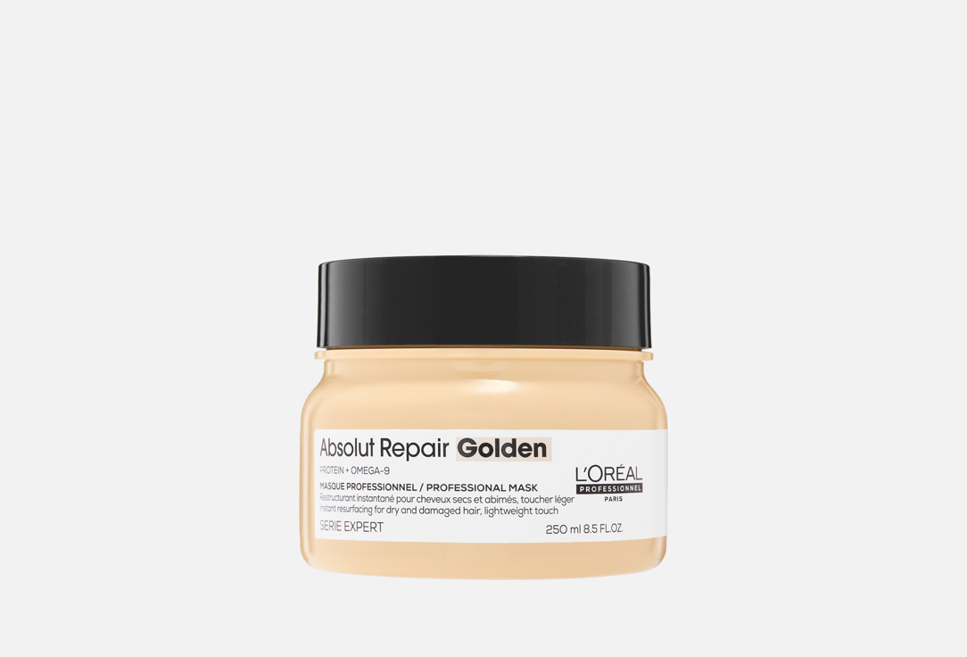 

Маска для восстановления поврежденных волос LOREAL PROFESSIONNEL, Serie Expert Absolut Repair Golden 250 мл