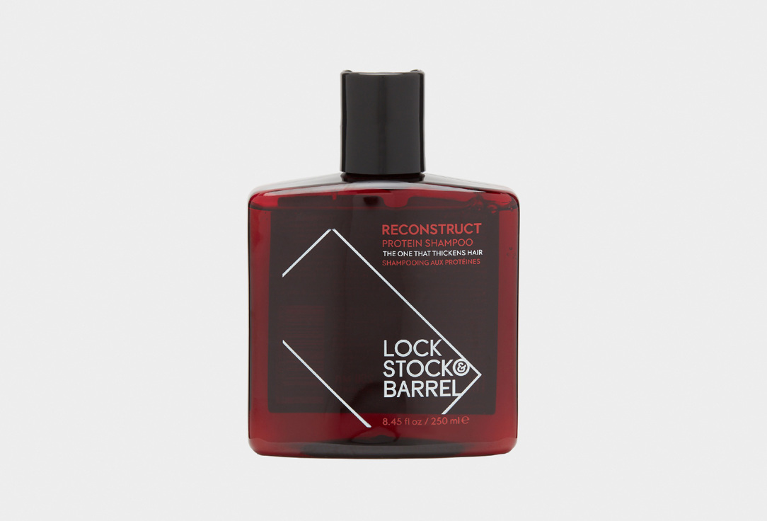 Шампунь для тонких волос LOCK STOCK & BARREL Reconstruct thickening shampoo 250 мл спрей для объема lock stock