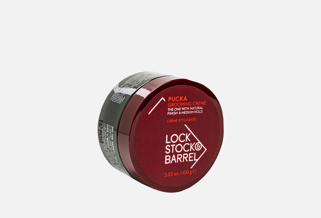Крем для тонких и кудрявых волос  Lock Stock & Barrel Pucka grooming crème 