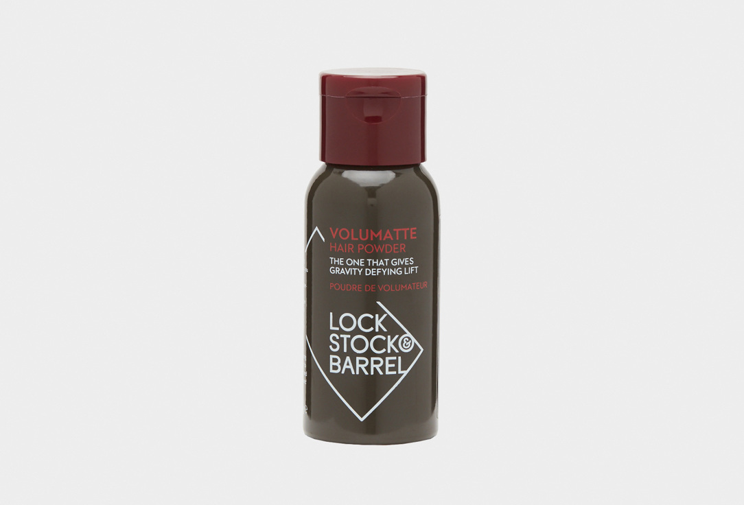 Пудра для объема LOCK STOCK & BARREL Volumatte hair powder 10 г ультраматовая жесткая глина lock stock