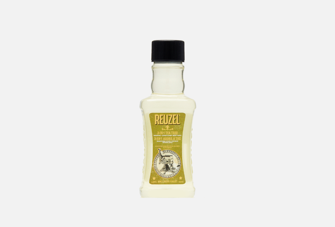 Шампунь 3 в 1 с маслом чайного дерева REUZEL 3-in-1 tea tree shampoo 100 мл гели для душа phytorelax гель для душа успокаивающий с маслом чайного дерева