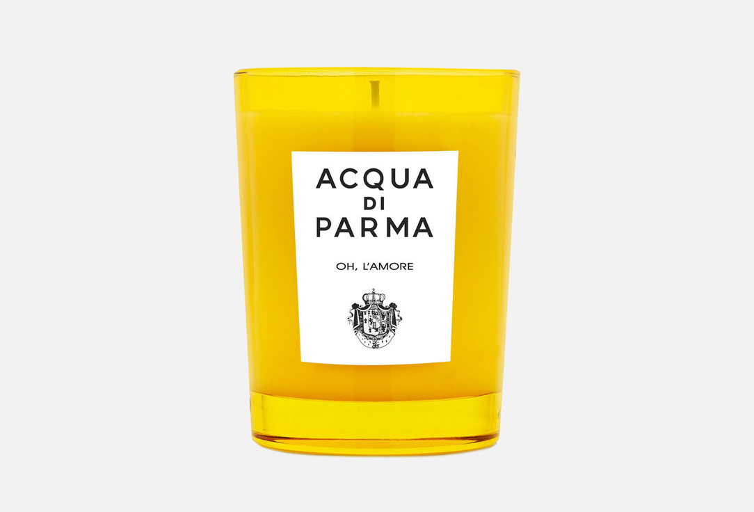 Свеча парфюмированная ACQUA DI PARMA Oh, L'amore Candle 200 г парфюмированная свеча acqua di parma quercia 200 гр