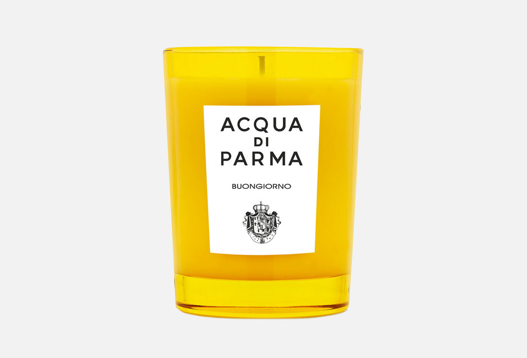 Свеча парфюмированная ACQUA DI PARMA Buongiorno Candle 200 г цена и фото
