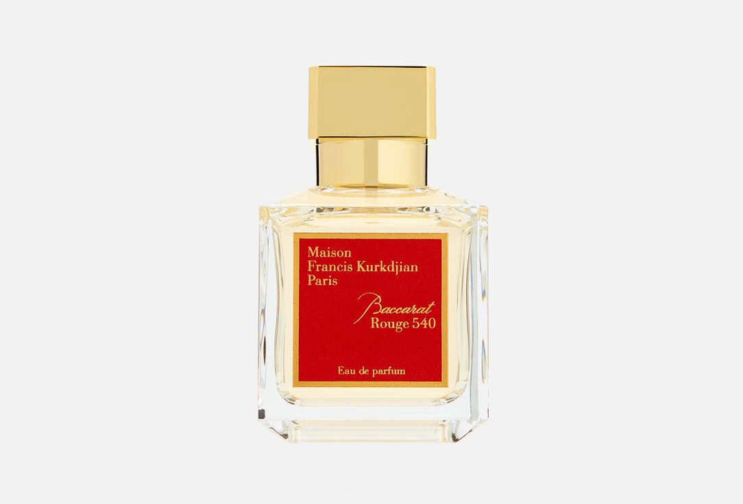 Парфюмерная вода MAISON FRANCIS KURKDJIAN BACCARAT ROUGE 540 70 мл baccarat rouge 540 original parfume women fragrance lasting female parfume sexy lady parfum spray