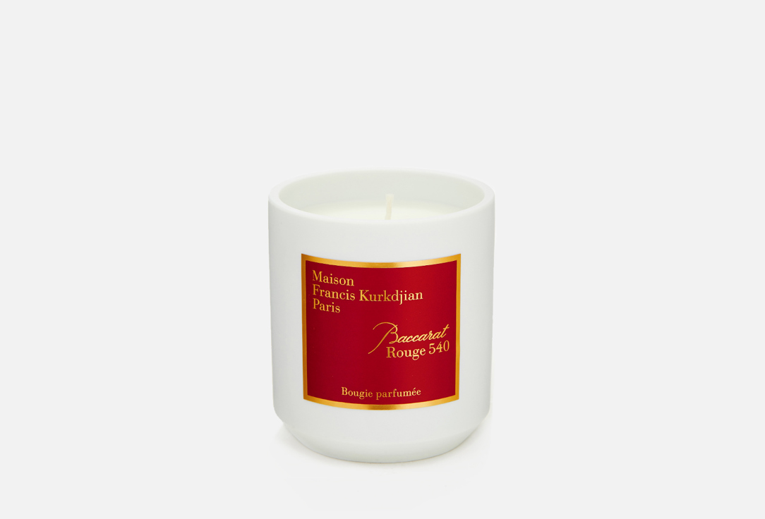Свеча MAISON FRANCIS KURKDJIAN Baccarat Rouge 540 Scented Candle 280 г baccarat rouge 540 kurkdjian inspired concentrated alcohol free perfume oil attar maison francis kurkdjian attar roll on