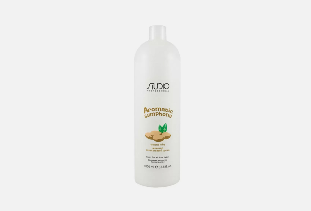 Бальзам для всех типов волос «Молочко миндального ореха» KAPOUS AROMATIC SYMPHONY almond milk balm 1000 мл