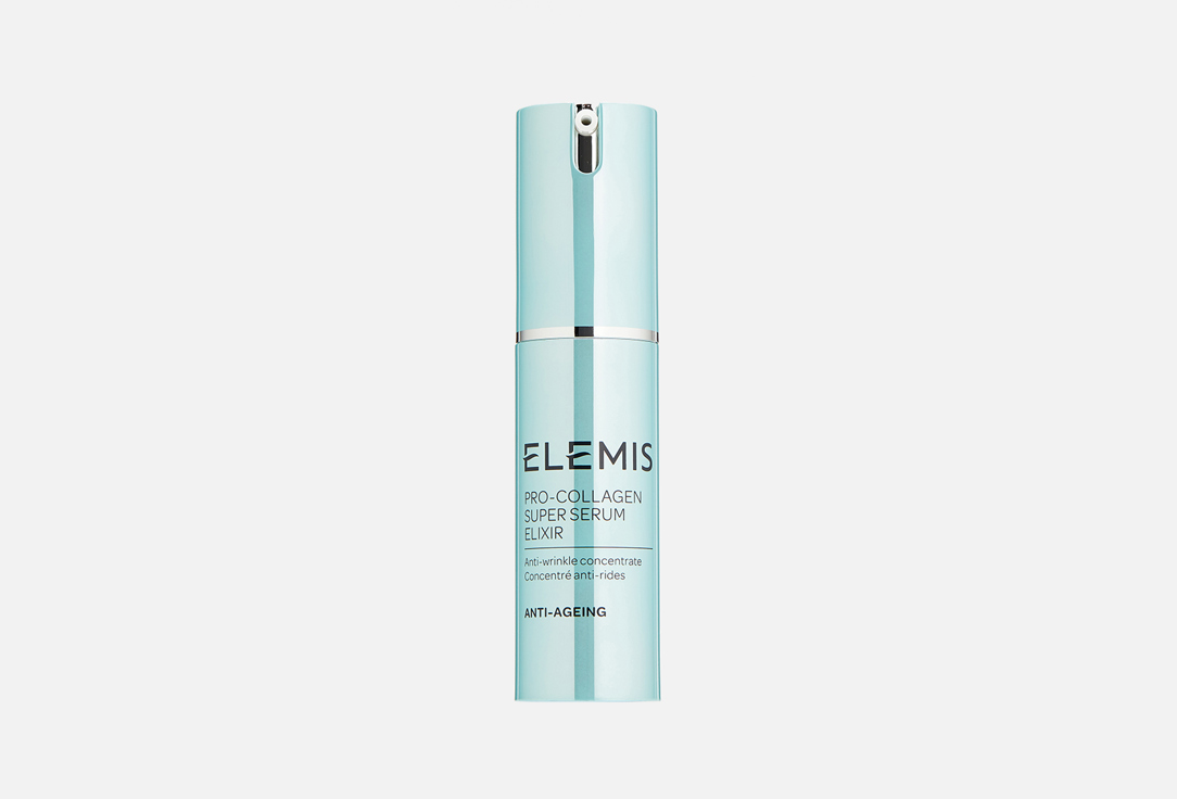 Суперсыворотка для лица ELEMIS Pro-Collagen Super Serum Elixir 15 мл сыворотка для лица elemis сыворотка для лица обновляющая про коллаген pro collagen renewal serum