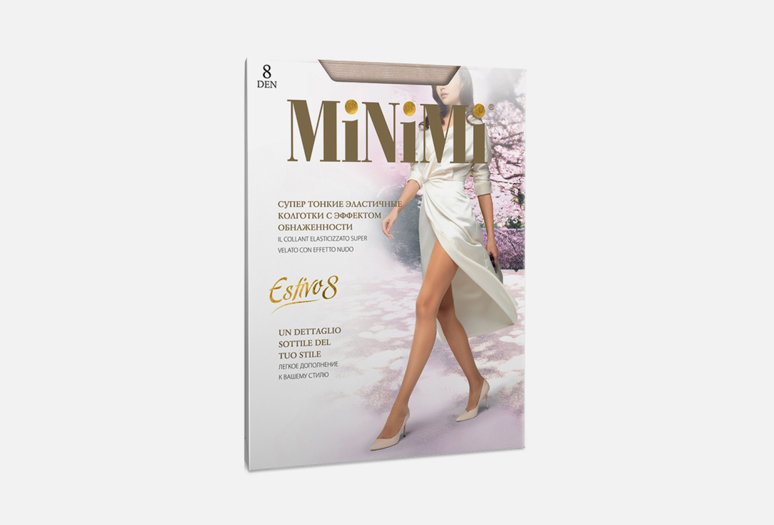 Изображение товара Женские колготки MiNiMi Estivo 8 den прозрачные