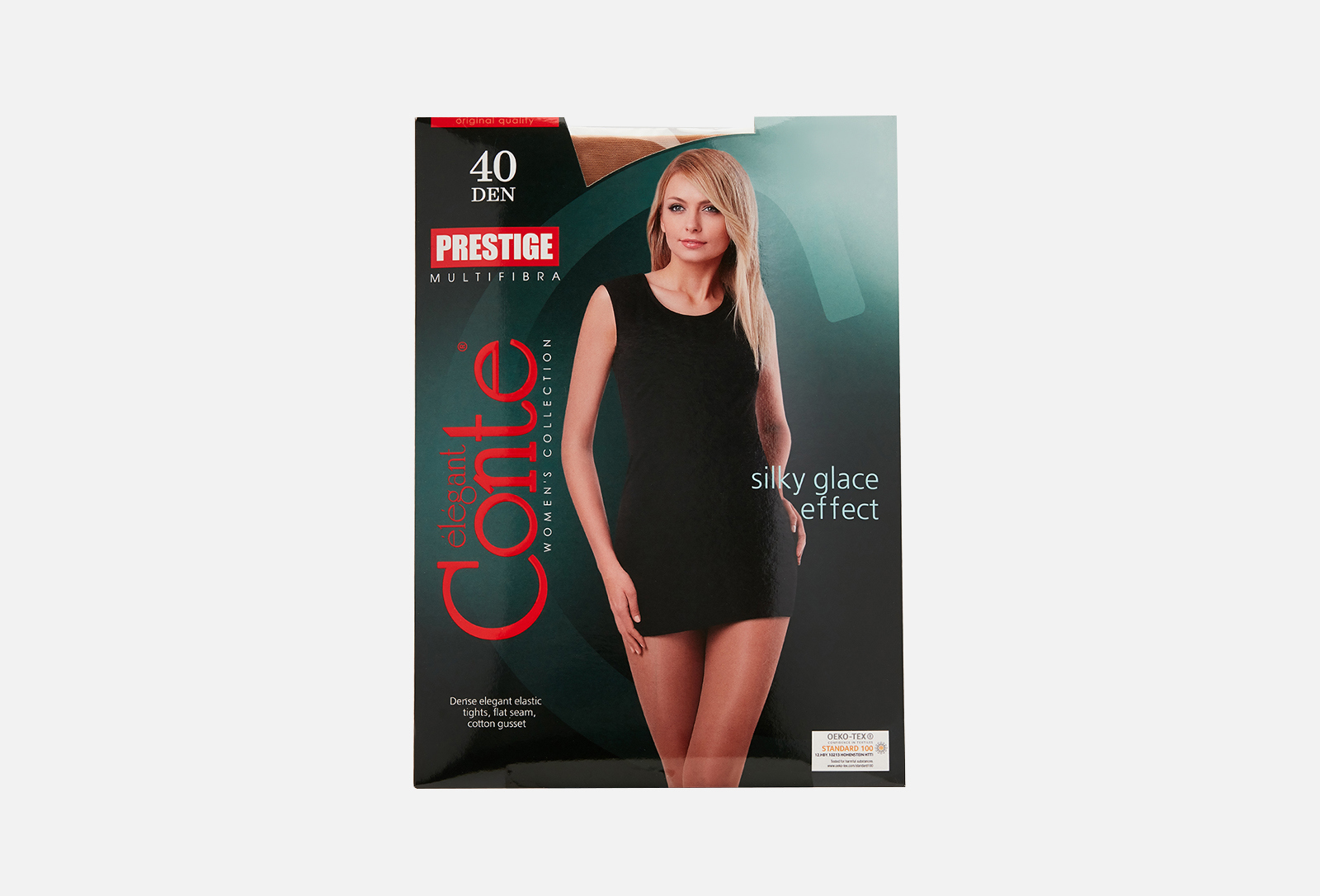 CONTE ELEGANT колготки 40 den PRESTIGE natural светло-бежевые Natural 4 ...
