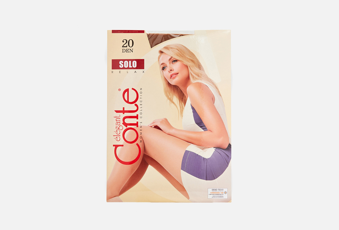 Изображение товара колготки 20 den CONTE ELEGANT SOLO bronz бронзовые