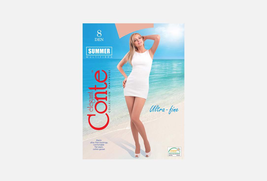 Изображение товара Колготки 8 den CONTE ELEGANT SUMMER ультратонкие эластичные для женщин