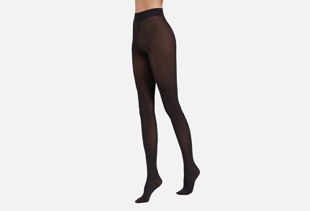 Изображение товара Женские колготки Wolford PURE 50 черные комфортные и матовые