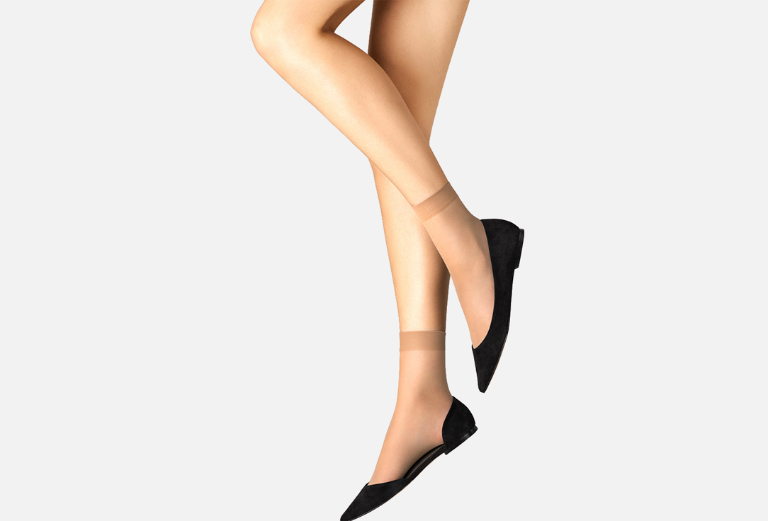 Изображение товара Носки Wolford INDIVIDUAL бежевые 10 den