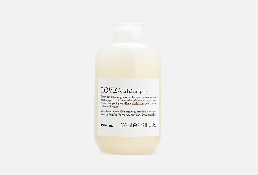 Шампунь для усиления завитка DAVINES LOVE CURL shampoo 250 мл крем для усиления завитка davines love curl cream 150 мл