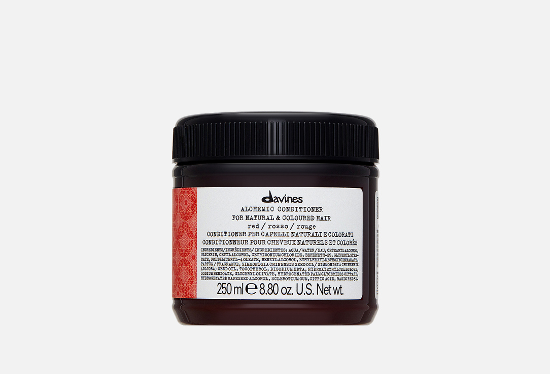 Davines Кондиционер для натуральных и окрашенных волос (Красный) ALCHEMIC CONDITIONER for natural and coloured hair (Red)