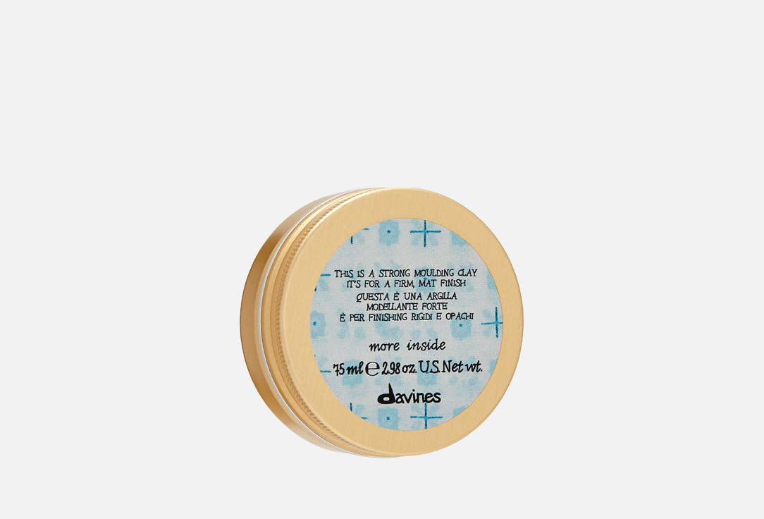 Изображение товара Моделирующая глина для стойкого матового финиша Davines More Inside Strong Moulding Clay