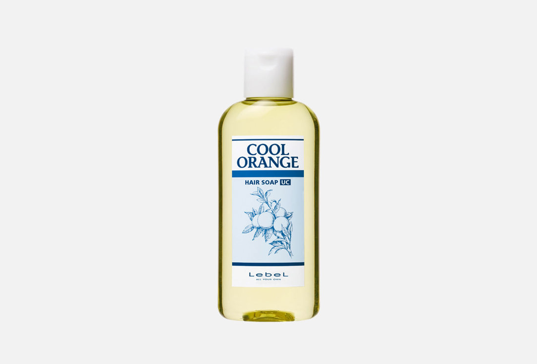 Шампунь для волос LEBEL Cool Orange Hair Soap Ultra Cool 200 мл шампунь для волос и кожи головы soap hair super cool