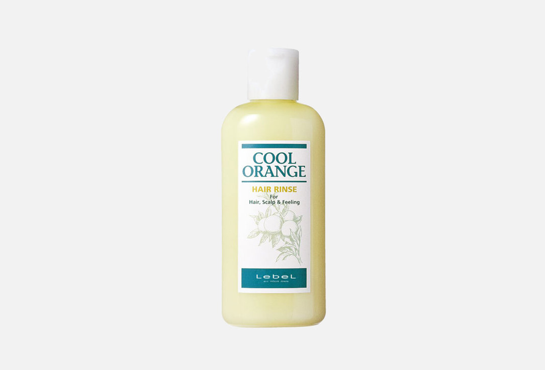 Бальзам-ополаскиватель LEBEL Cool Orange Hair Rinse 200 мл шампунь для волос cool orange hair soap super cool lebel