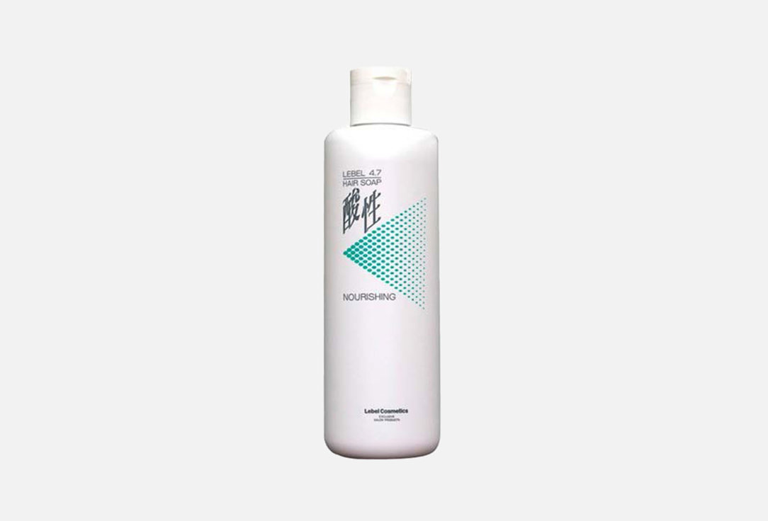 Шампунь для волос LEBEL LB 4.7 Nourishing Soap 400 мл увлажняющий шампунь для волос с экстрактом овса dry hair nourishing shampoo шампунь 400мл