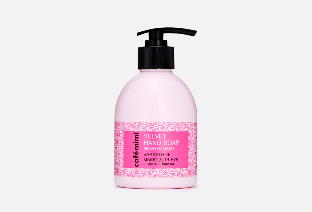 Изображение товара Бархатное мыло для рук Café mimi Japanese sakura