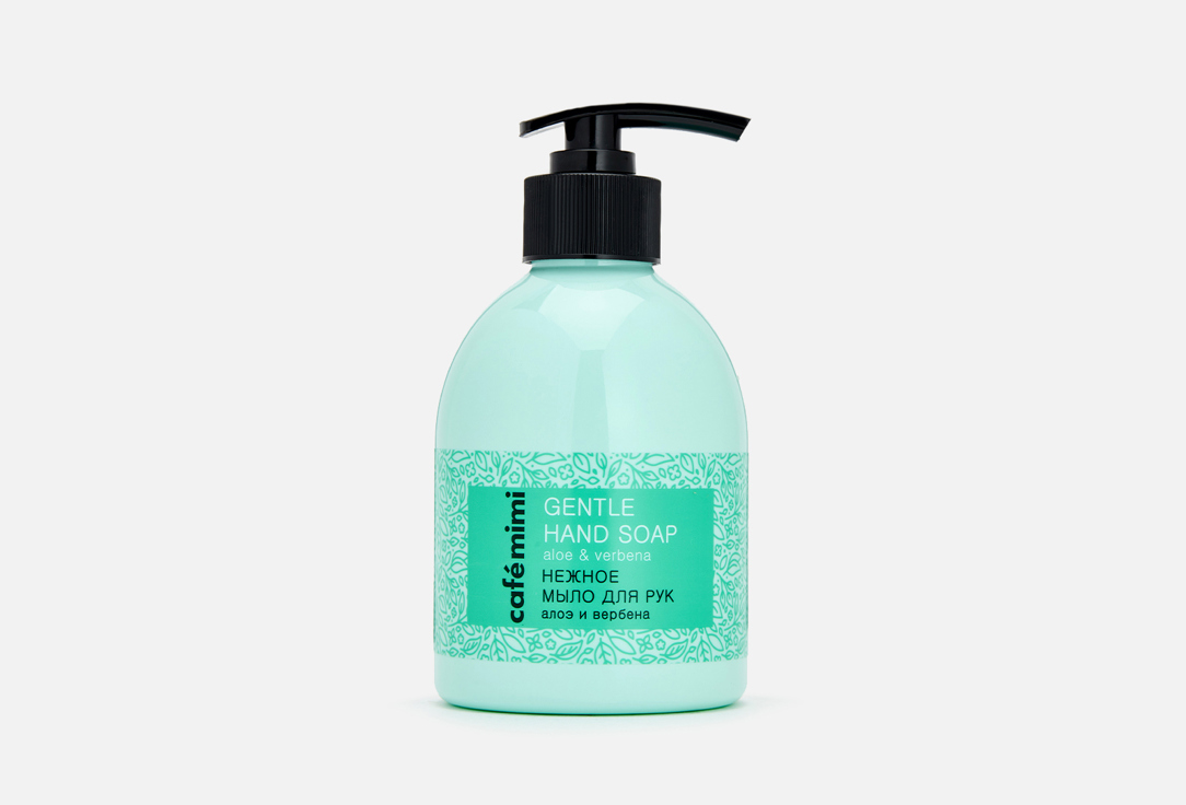 

Нежное мыло для рук CAFÉ MIMI, Aloe and verbena 300 мл