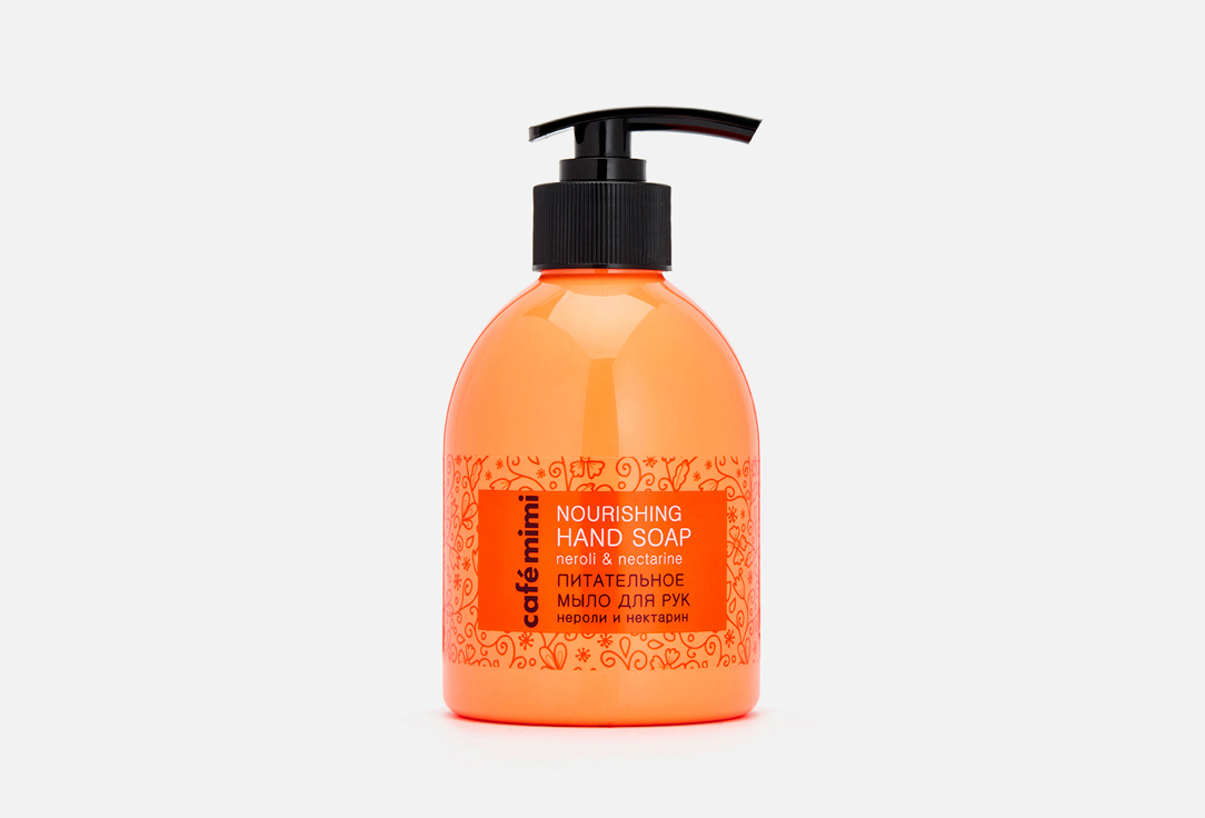 

Питательное мыло для рук CAFÉ MIMI, Neroli and nectarine 300 мл