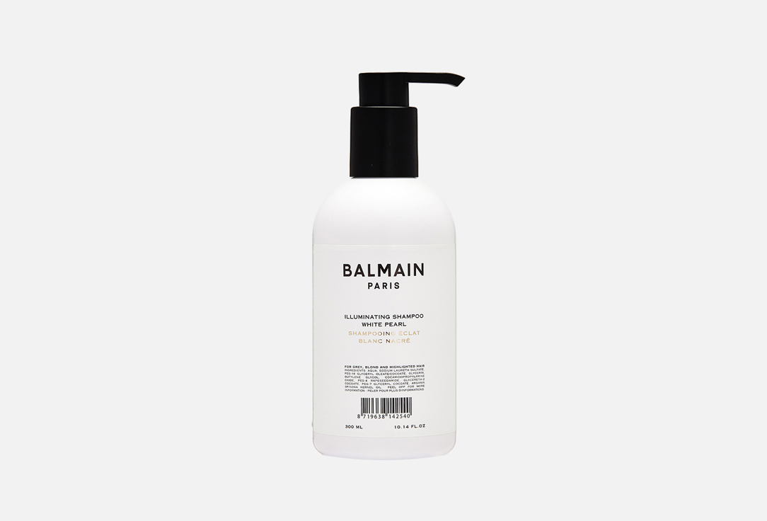 Осветляющий шампунь BALMAIN PARIS Illuminating Shampoo White Pearl 300 мл balmain illuminating shampoo white pearl