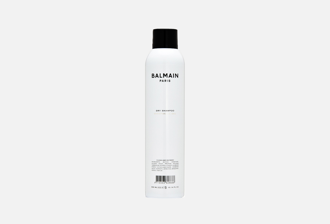 Сухой шампунь BALMAIN PARIS HAIR COUTURE Dry Shampoo 300 мл осветляющий шампунь balmain paris illuminating shampoo white pearl 300 мл