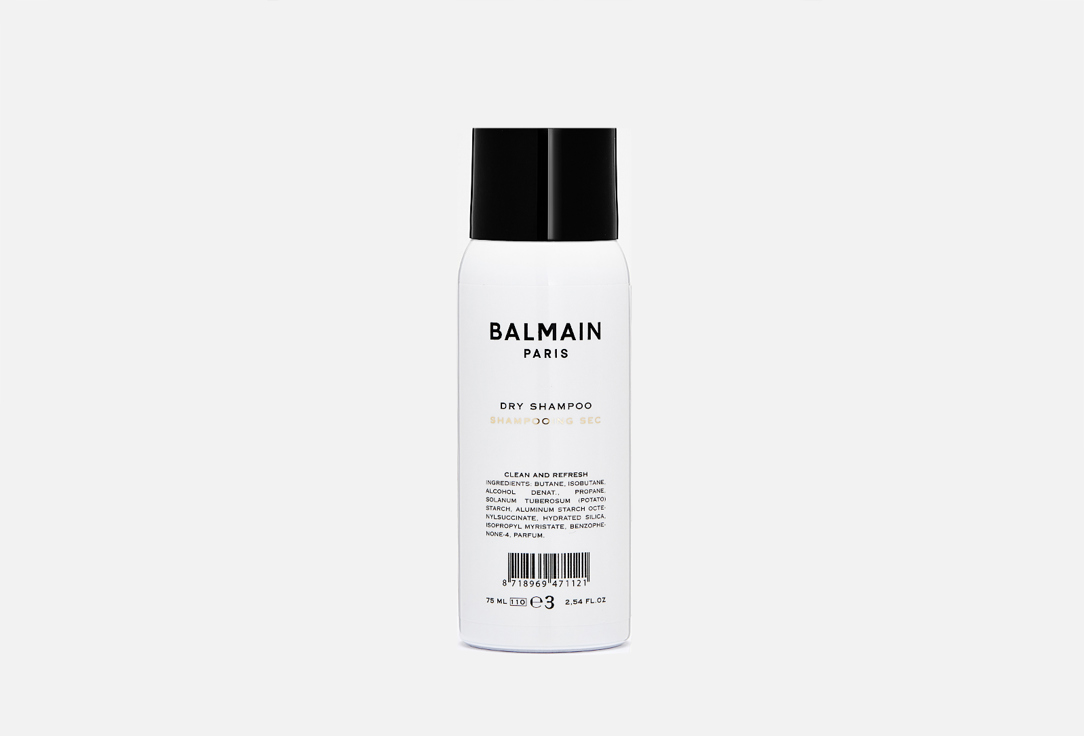 Сухой шампунь BALMAIN PARIS Dry Shampoo travel size 75 мл цена и фото