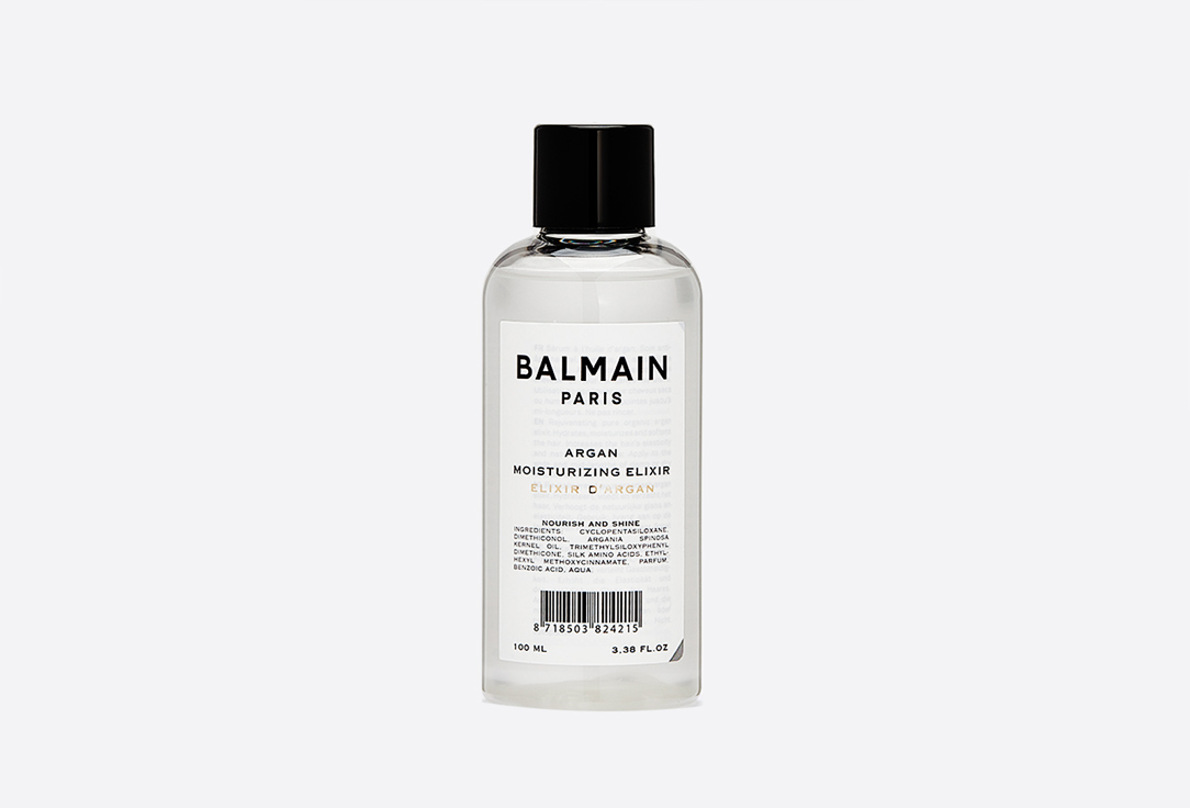 Увлажняющий эликсир с аргановым маслом BALMAIN PARIS Argan Moisturizing Elixir 100 мл цена и фото