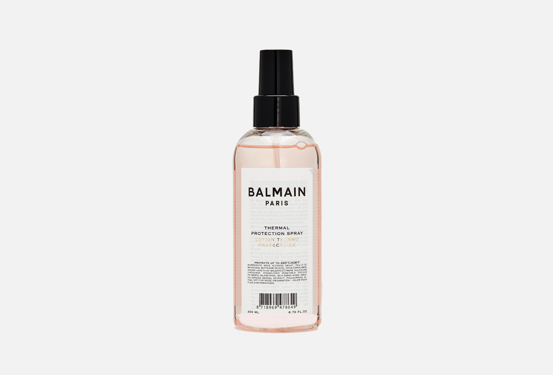 Термозащитный спрей для волос BALMAIN PARIS Thermal Protection Spray 200 мл compliment спрей термозащита волос с антистатическим эффектом 200мл