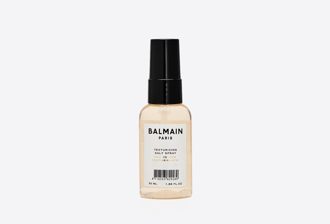 Текстурирующий солевой спрей для волос BALMAIN PARIS HAIR COUTURE Texturizing Salt Spray travel size 50 мл парфюмерный защитный спрей для волос protective hair perfume 50мл