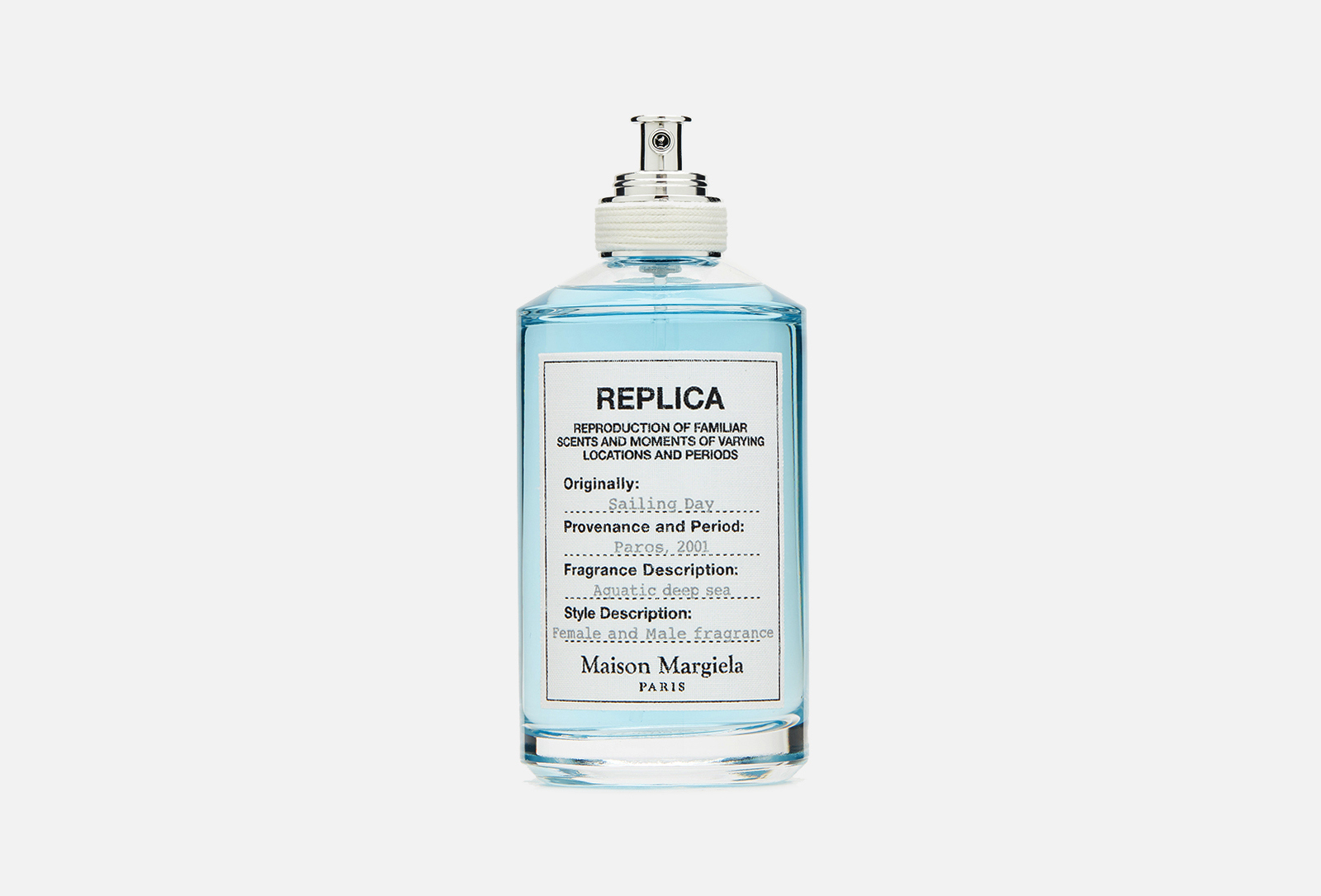 MAISON MARGIELA Туалетная вода REPLICA SAILING DAY 100 мл — купить