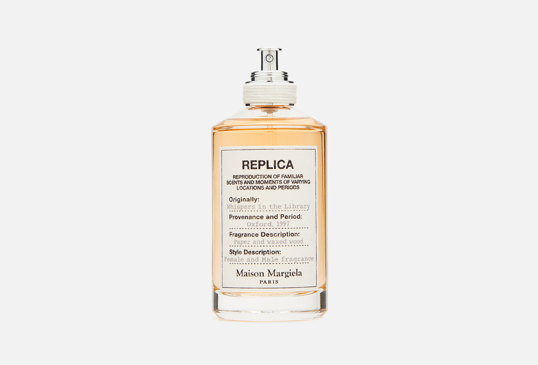 margiela the hermes years Туалетная вода MAISON MARGIELA REPLICA Whispers in the Library 100 мл
