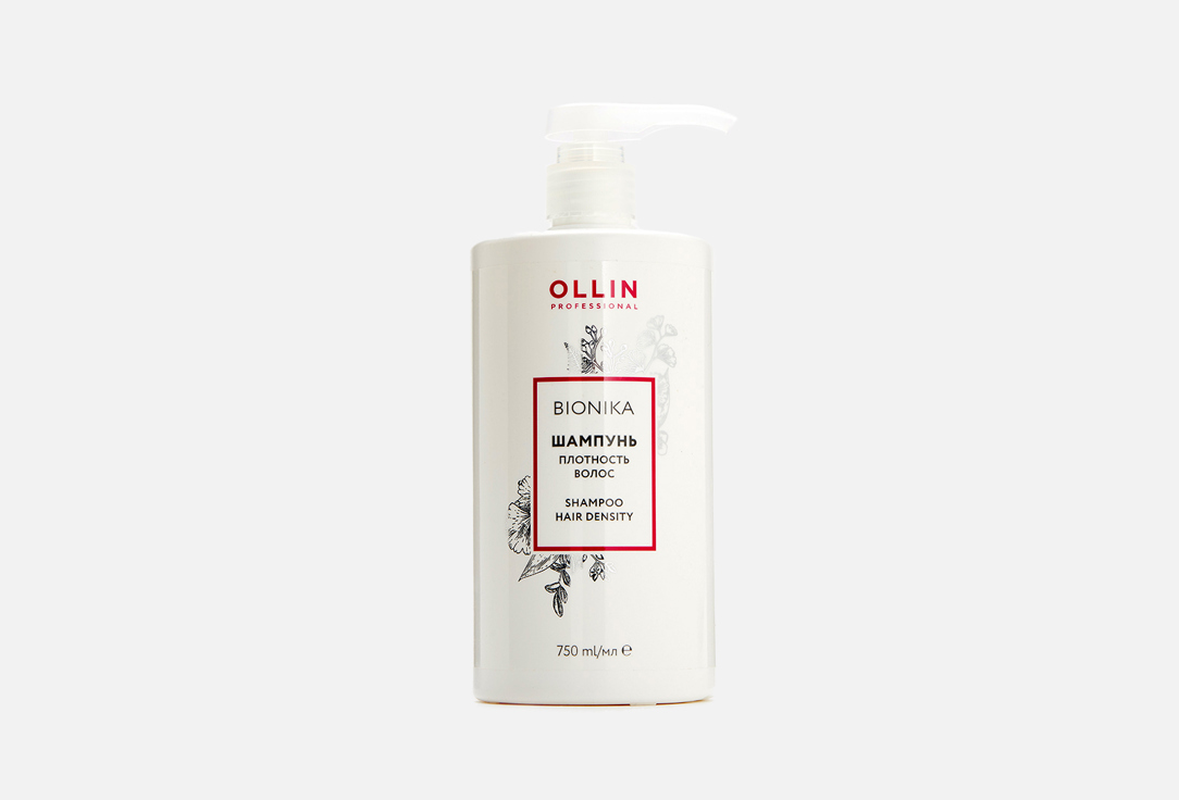 Шампунь Плотность волос OLLIN PROFESSIONAL BIONIKA 750 мл шампунь для волос ollin professional шампунь питание и блеск ollin bionika