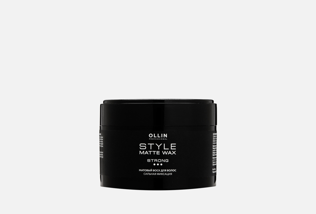 Воск для волос сильной фиксации матовый OLLIN PROFESSIONAL Strong Hold Matte Wax 50 мл