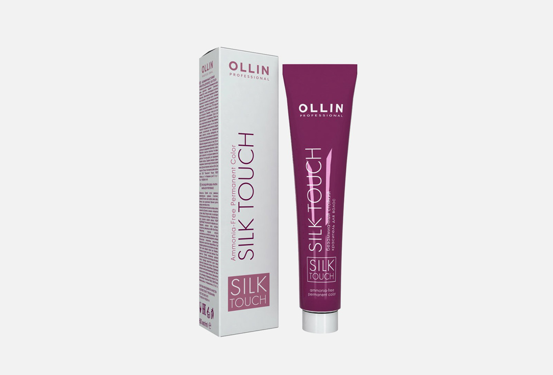 Безаммиачная стойкая краска для волос Ollin Professional SILK TOUCH 
